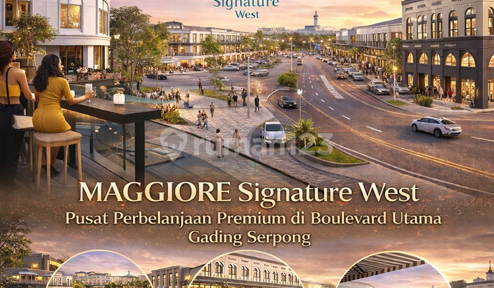 Dijual Cepat Ruko Maggiore Signature West 2