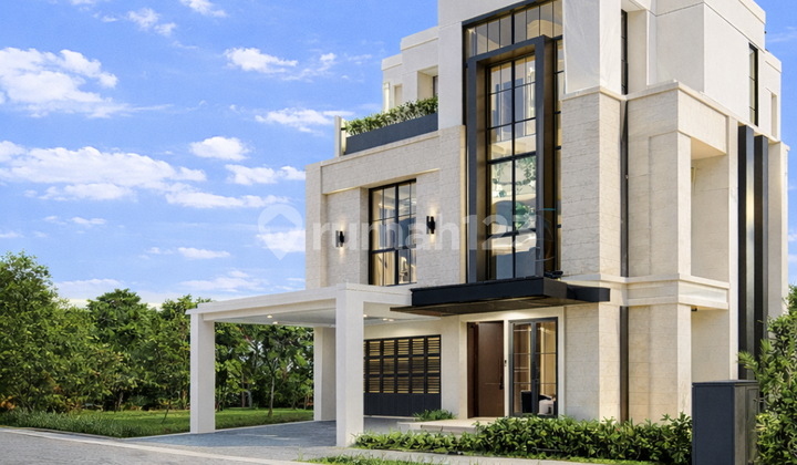 Jual Rumah Tresor BSD City - Rumah Mewah 3 Lantai Harga Mulai 11 M-An!