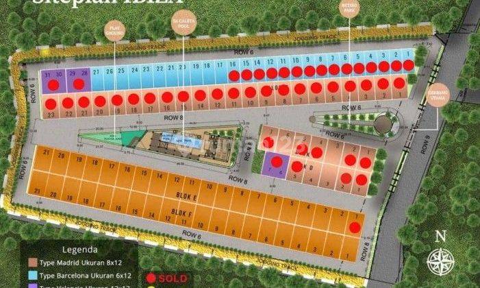 Jual Rumah Komplek Taman Riviera Cluster Ibiza Jalan Besar Sm Raja - Medan Amplas - Tol Medan Amplas 2