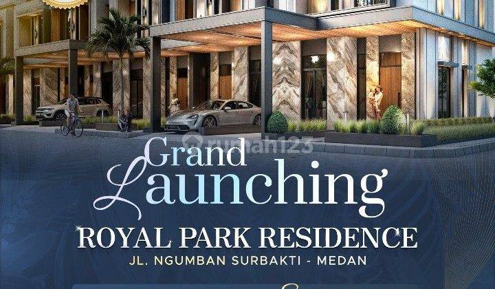 Jual Rumah Baru Dan Mewah Komplek Royal Park Residence Jalan Besar Ngumban Surbakti - Ringroad - Jamin Ginting - Setiabudi - Medan  1