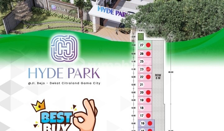 For Sale: Hyde Park Complex House on Bejo Street - Citraland Gama City 1, Single Story, Ready to Occupy For Sale: Hyde Park Complex House on Bejo Street - Citraland Gama City 1, Single Story, Ready to Occupy