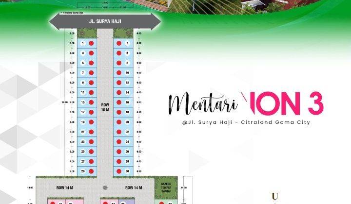 Jual Rumah Komplek Mentari Ion 3 Siap Huni 1 Tingkat Jalan Surya Haji - Dekat Komplek Citraland Gama City - Medan 2
