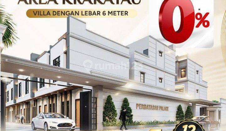 New project ! Jual rumah komplek Perbatasan Palace 2 jalan Perbatasan - Rakyat - Krakatau Medan 1