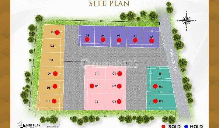 Dijual Rumah Baru komplek Mulia Town House tahap 2 jalan Yos Sudarso - dekat Tol Tanjung Mulia Medan  2