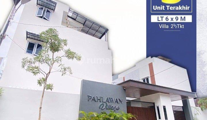 Dijual Rumah Baru komplek Pahlawan Village jalan Anom - Pahlawan - Prof HM.Yamin Medan 1