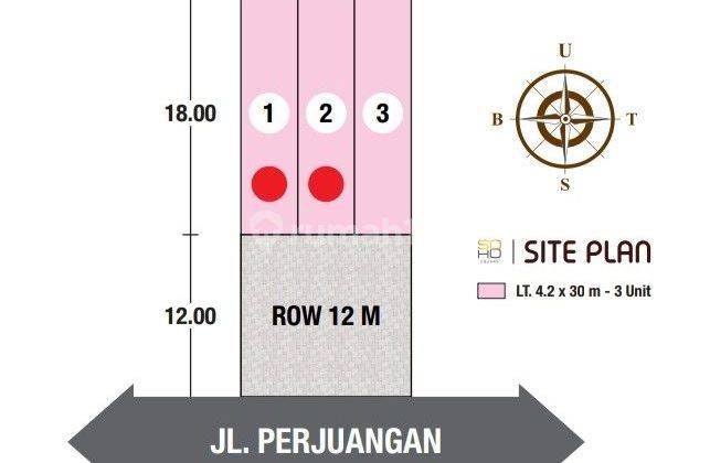 Dijual Ruko kosong Komplek Soho Square jalan Perjuangan - Pancing - HM Yamin - Sutomo Ujung Medan  1