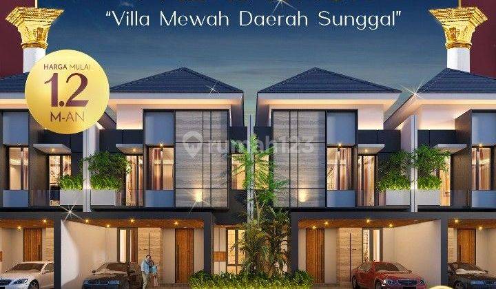 Jual Rumah Baru Ukuran 8 Meter Komplek Pacific Palace Jalan Tapian Nauli - Pasar 1 - Sebelah Sentosa Park - Medan 2