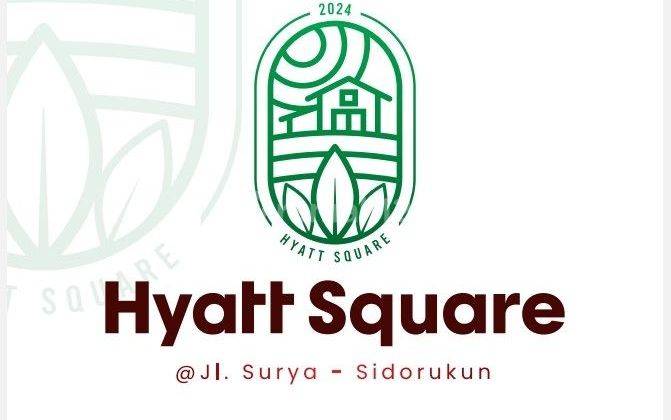 Jual Rumah Baru 3 Lantai Komplek Hyatt Square Jalan Surya - Sidorukun - Gereja - Krakatau - Cemara - Medan  1