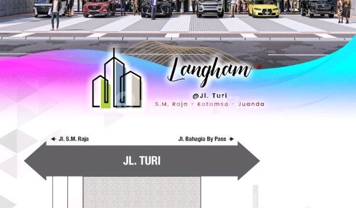 For Sale: Langham Complex Commercial Shop-House on Turi Street - S.m Raja - Juanda - Katamso - Medan 2