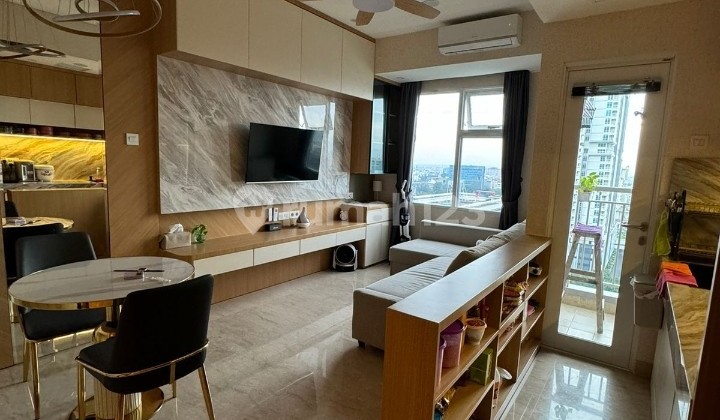 For Rent 1 Bedroom Apartment Podomoro City Deli Medan Fully Furnished Monthly and Yearly Rent