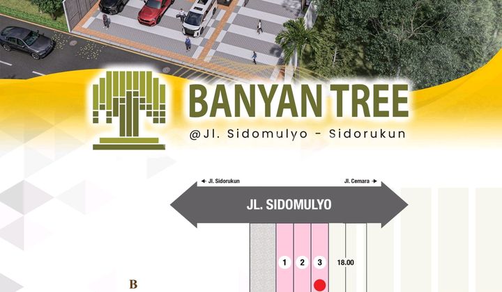 For Sale: Shop House and Villa in Banyan Tree Complex, Sidomulyo Street - Sidorukun - Krakatau - Medan For Sale: Shop House and Villa in Banyan Tree Complex, Sidomulyo Street - Sidorukun - Krakatau - Medan