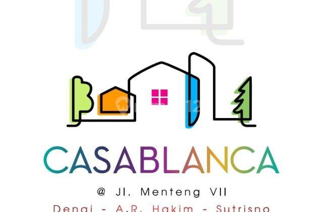 Jual Rumah Komplek Casablanca Jalan Menteng 7 - Denai - Ar. Hakim - Sutrisno - Medan 1 Tingkat Siap Huni 1