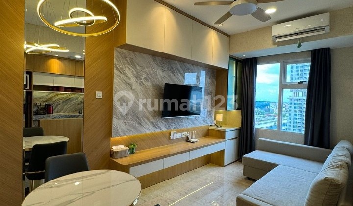 For Rent 1 Bedroom Apartment Podomoro City Deli Medan Fully Furnished Monthly and Yearly Rent