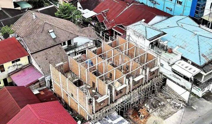 Jual Ruko Komplek Pacific Soho Jalan Pelita 4 - Sutomo Ujung - Rakyat- Medan Untuk Bisnis Kondisi Kosong  2
