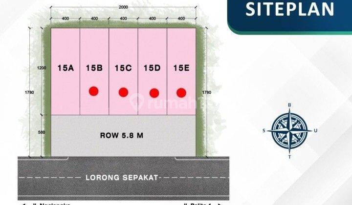 Jual Rumah Siap Huni 1 Tingkat Komplek Jati Permai Ii Di Jalan Sepakat - Ngalengko - Rakyat - Jati Residence Medan 2