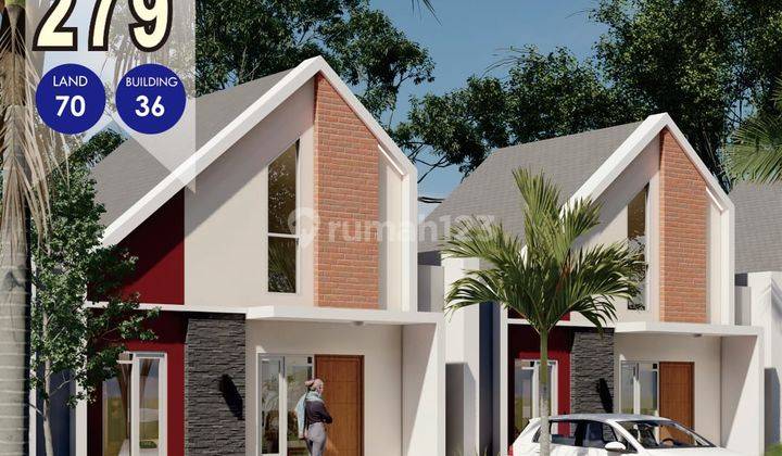 Rumah Siap Bangun T36 Skandinavian, 5 Menit Ke Kota Klaten  1