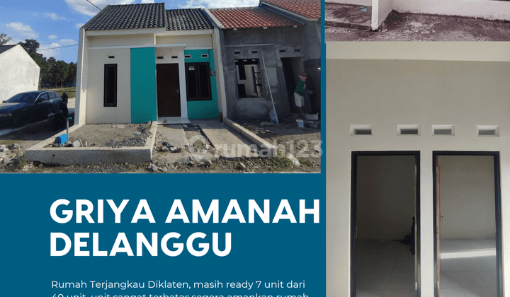 Rumah bangun dijuwiring, SHM dan Baru Lokasi Dekat dengan SD, SMP, SMA SMK  1