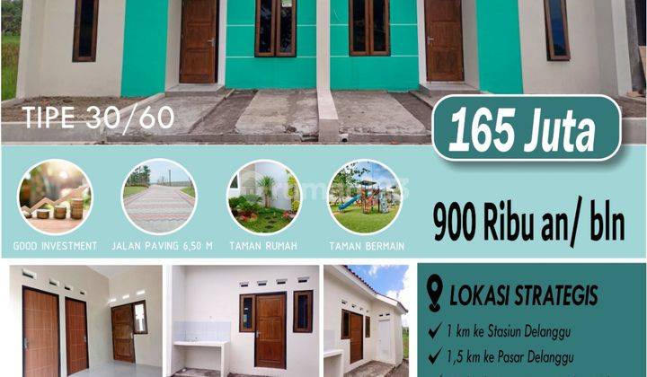 Rumah Pesan Bangun di Juwiring Klaten, SHM Bisa KPR cicilan 900rb/bulan 1