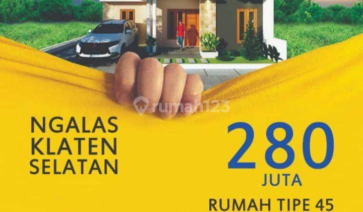 Rumah Modern DiNgalas Klaten Selatan, SHM Ready  1