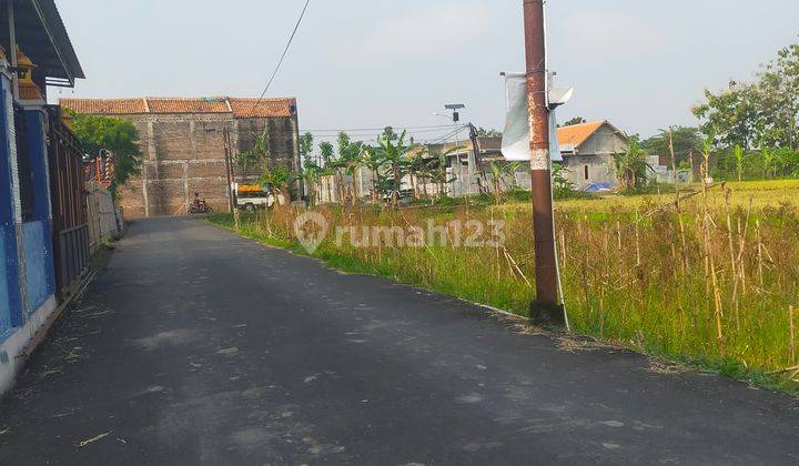 Tanah Kavling Siap Bangun Dekat Makam Kyai Ronggowarsito Palar Trucuk  4