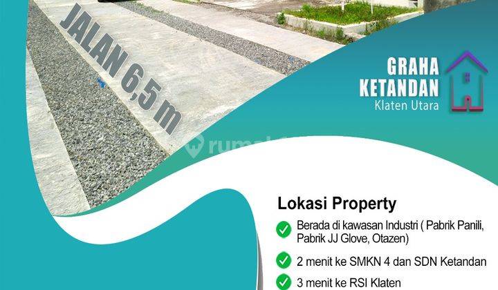 Rumah di dekat kota Klaten dekat RSI dan sekolah  3