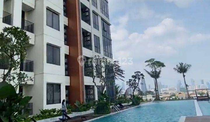 Apartemen Permata Hijau Suites 2 Br Luas 61 Lt 17 Bagus 2 Balcony 1