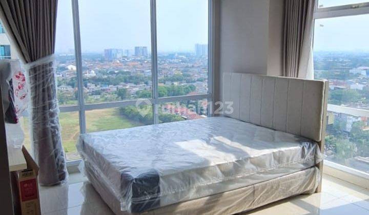 Green Sedayu Apartemen 3 BR Uk 74 Furnished Lantai 15 Bagus Murah 1