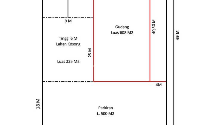 Warehouse on Jl. Lodan, North Jakarta, 1200m2, Best Deal, Strategic Location Warehouse on Jl. Lodan, North Jakarta, 1200m2, Best Deal, Strategic Location