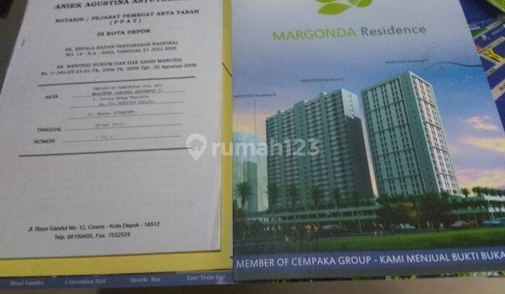 Dijual Apartemen Margonda Residence Tower 4 Lt. 1 3 Furnished 3