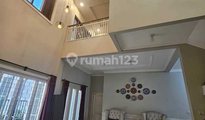 Rumah High Ceiling, Pojok Luas Cirendeu Tangsel - Dekat MRT & Tol