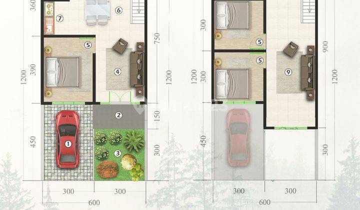 Rumah Baru 2 Lantai Dalam Cluster 5 Menit Ke Pintu Tol Sawangan 2