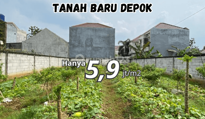 Tanah Kavling Ui Depok 10 Menit Pintu Tol Krukut 1