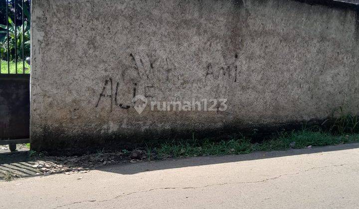 Tanah Datar Tepi Jalan Area Pasir Putih Dekat Toll Sawangan 2