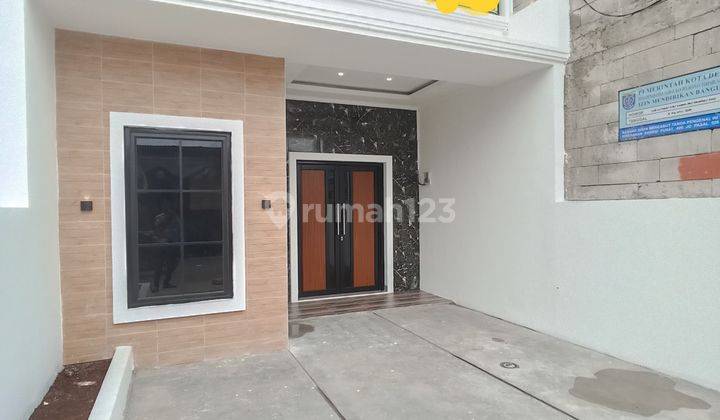 Rumah Baru 2 Lantai Dalam Cluster Area Limo Depok Minimalis Modern 2