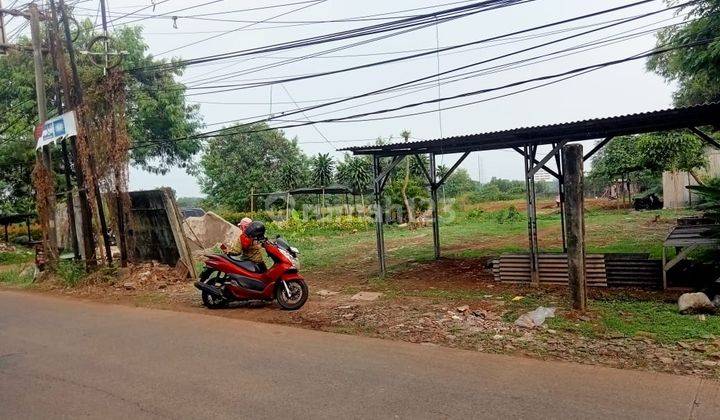 Tanah Luasan Besar Cocok Bangun Perumahan Area Sawangan Depok