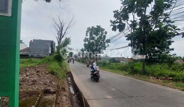 Tanah Tepi Jalan Bedahan Cocok Untuk Usaha/Workshop atau Cluster