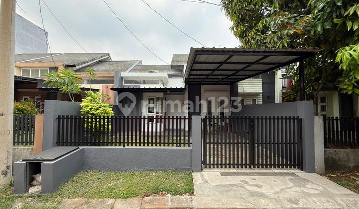 Rumah Furnished Bukit Golf Riverside 15 Menit ke GT Tol Cimanggis