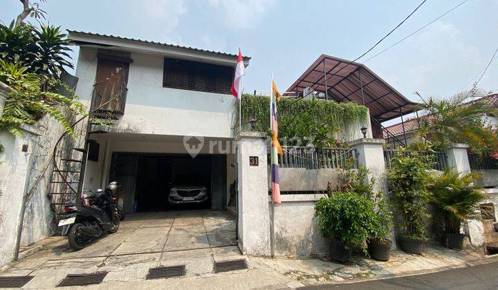 Kramat Pela Kebayoran Baru Rumah Lama 2 Lantai Dijual 1