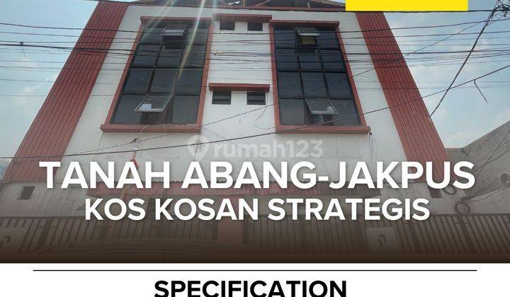 Tanah Abang Kos Strategis 52 Kamar Dijual Cocok Untuk Usaha 2