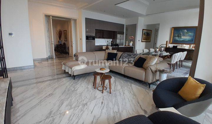 Langham Residence Jakarta Mewah Full Furnished 3br Disewakan  1