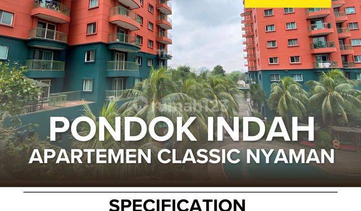 Nuansa Hijau Green View Pondok Indah 2 BR Dijual 1