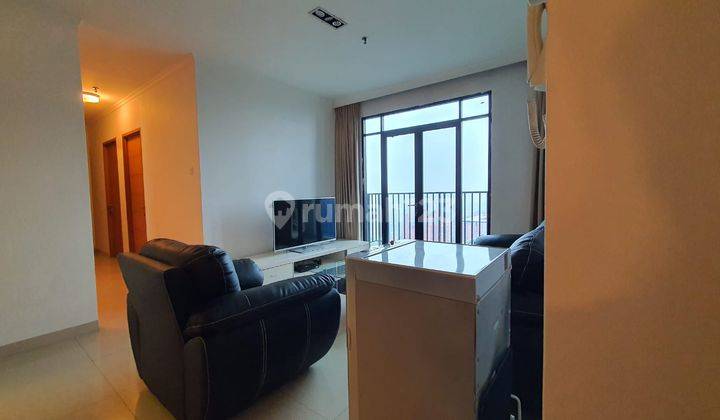 ruang keluarga hamptons park penthouse 3br siap