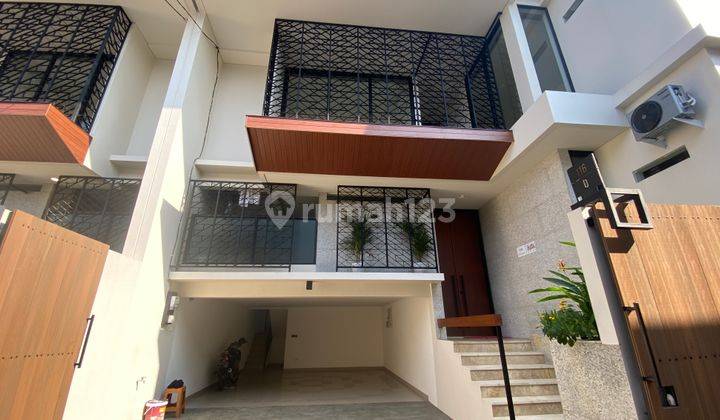 Kemang Rumah Mewah Brand New Modern Minimalis Dijual 1