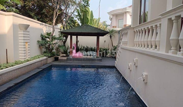 Rumah Mewah Hook Pondok Indah Disewakan Harga Bagus Bisa Tahunan 1