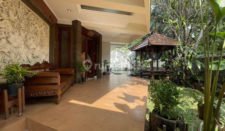 Disewakan Rumah Bagus Hook Bali Style Di Pondok Indah 1