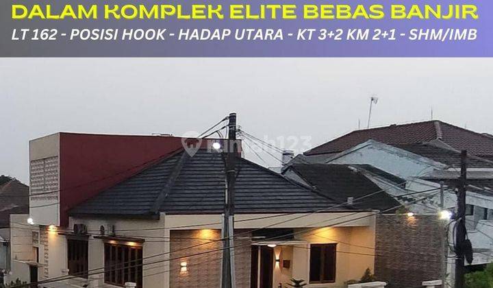 Dijual Rumah Hoek Dalam Komplek di Jatiwaringin 1