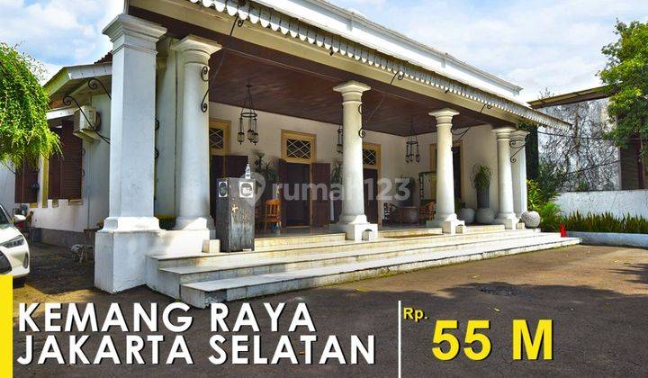 For Sale - Rumah Nuansa Kolonial Di Kemang Raya Jakarta Selatan