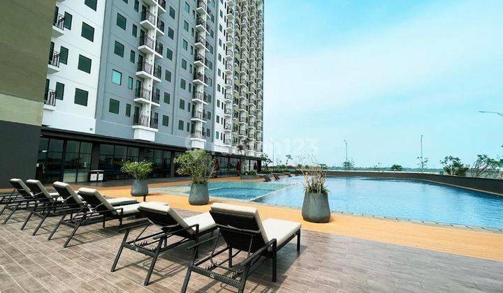 Apartemen Osaka Riverview Tower B 26m2 2BR Full Furnish di PIK 2  1