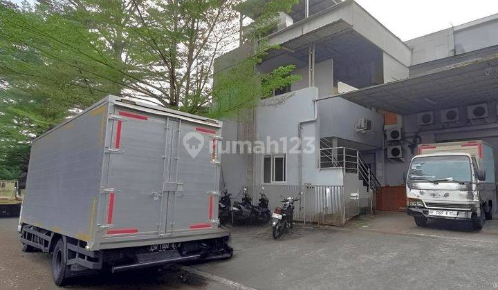 Gudang Dan Kantor Ex Produksi Makanan 12x30 2lt Taman Tekno Bsd Tangerang 1