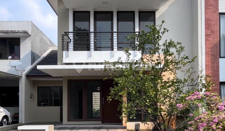 For sale, the most affordable house in the serene Green Cove BSD cluster near Prasetya Mulya University.